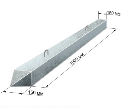Свая С30.15-3 - 150х150х3000 мм