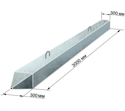 Свая С30.30-3 - 300х300х3000 мм