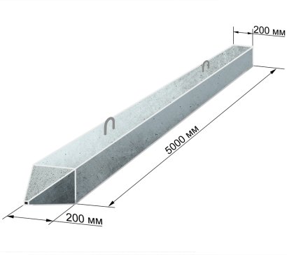 Свая С50.20-3 - 200х200х5000 мм
